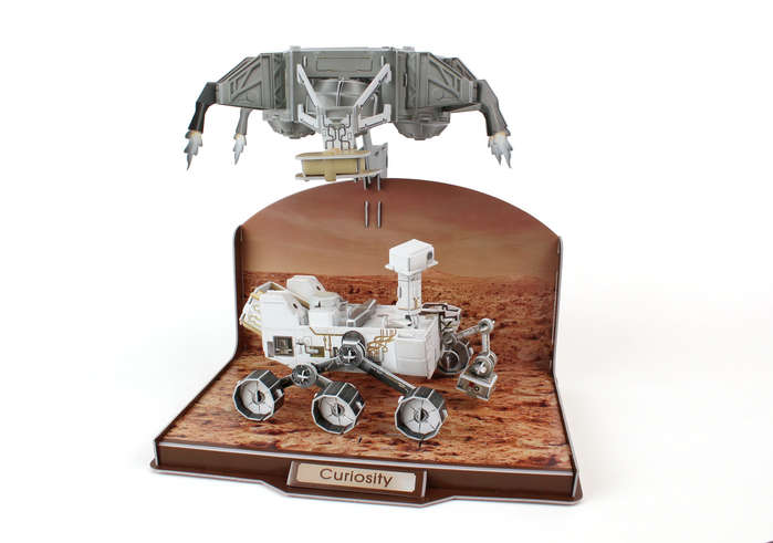 Picture of 3D Puzzles CFP652H Curiosity Rover 3D Puzzle 166 Pieces