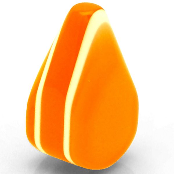 Picture of American Shifter Company ASCKN01OR Orange Small Tear Shape Dash Knob