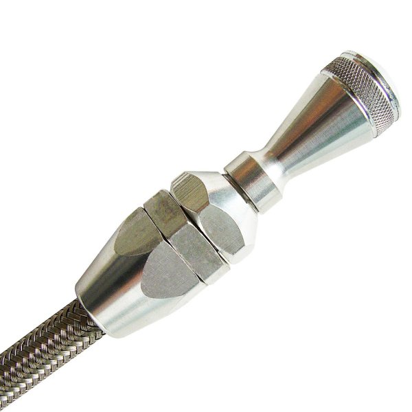 Picture of American Shifter Company ASCEDP11 Ford FE Engine Oil Dipstick Stainless Steel American Shifter«