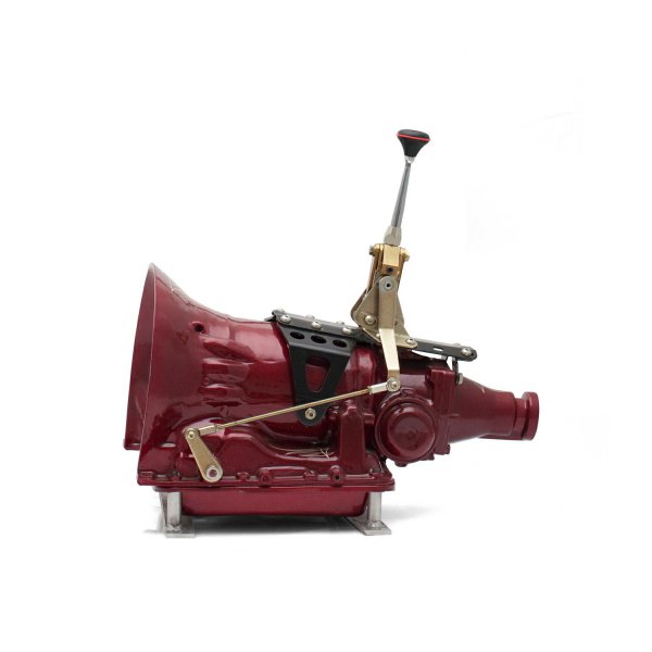 ASCS2F206N2 Ford C6 Dual Action Automatic Transmission Shifter Kit ~ 6 Straight Arm with Delu by  Knob