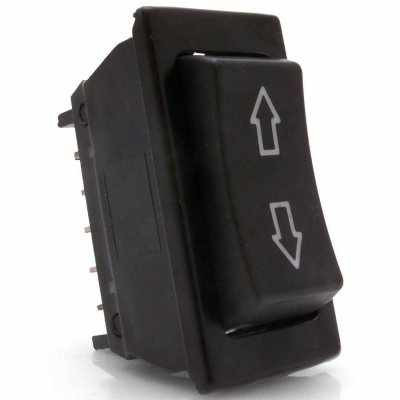 Picture of AutoLoc Power Accessories AUTSW2 Illuminated 3 Position Rocker Switch with Arrows