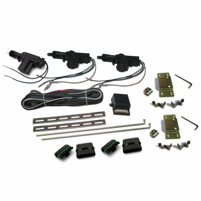 Picture of AutoLoc Power Accessories AUTCL2000JW07 2007-2013 Jeep Wrangler Central Locking 2 Door + Tailgate System