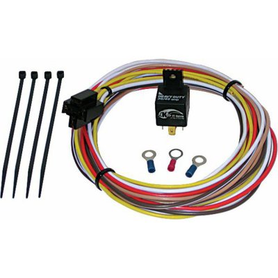 Picture of Zirgo High Performance Cooling Products ZIRZFRAS Electric Fan Relay Kit with Plug n Play Harness