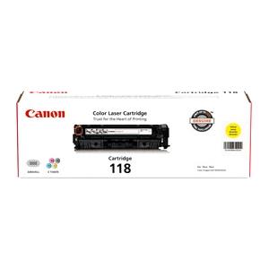 Picture of 2659B001 Canon Usa Canon Cartridge 118 Yellow Toner - For Canon Imageclass Lbp7200cdn&#44; Lbp7660cdn&#44;