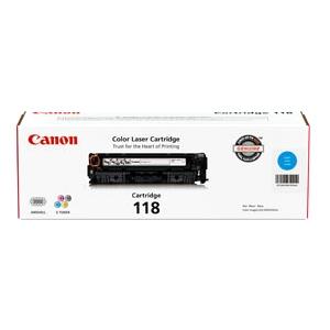 Picture of 2661B001 Canon Usa Canon Cartridge 118 Cyan Toner - For Canon Imageclass Lbp7200cdn&#44; Lbp7660cdn&#44; Mf