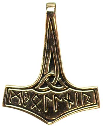 Azure Green JB293 Thors Hammer bronze