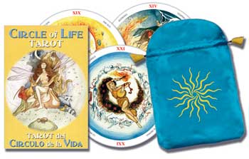 Picture of Azure Green DCIRLIF Circle of Life tarot