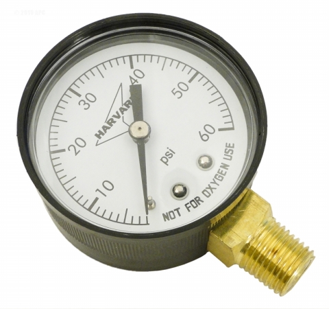 Pressure Gauge .25In Mpt Lower