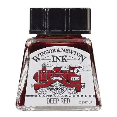 Picture of ColArt 1005227 Drawing Ink 14ml Deep Red