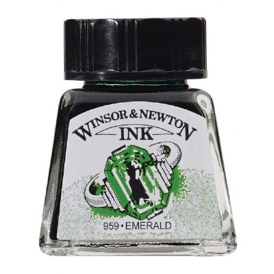 Picture of ColArt 1005235 Drawing Ink 14ml Emerald
