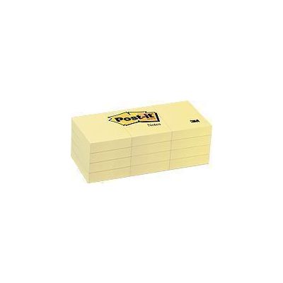 Picture of 3M 653 1 .5 in. x 2 in. Notes- 12-Pack