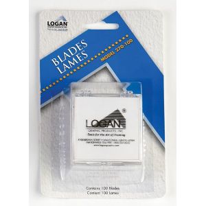 Picture of Logan Graphic Products L270-100 Mat Cutter Replacement Blades 100-Pack