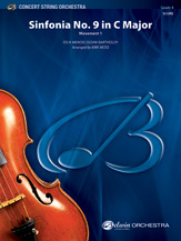 Alfred Sinfonia No. 9 in C Major String Orchestra Grade 4 Set