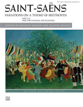 Variations on a Theme of Beethoven, Op. 35 (Alfred Masterwork Edition)
