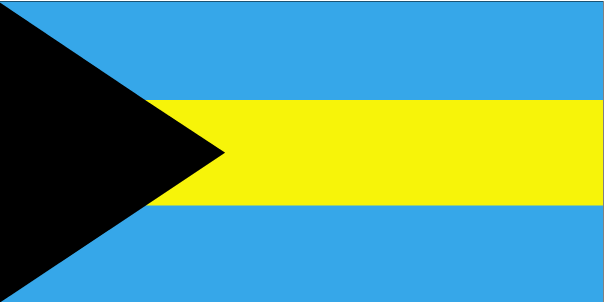 3 ft. x 5 ft. Nyl-Glo Bahamas Flag
