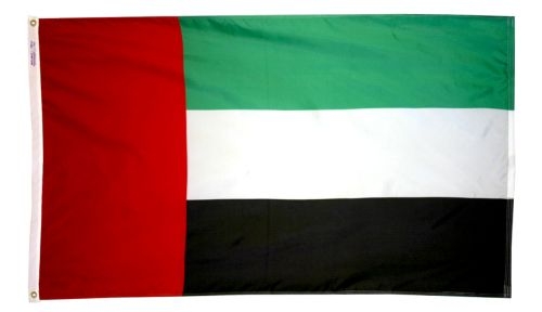 3 ft. x 5 ft. Nyl-Glo United Arab Emirates Flag