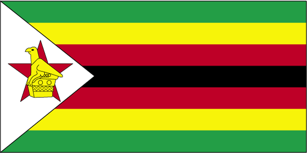 Picture of Annin Flagmakers 199513 3 ft. x 5 ft. Nyl-Glo Zimbabwe Flag