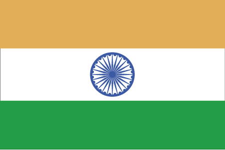 4 ft. X 6 ft. Nyl-Glo India Flag