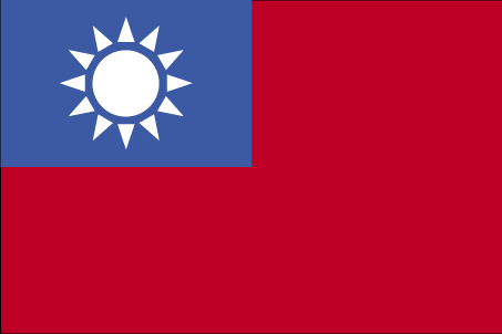 5 ft. X 8 ft. Nyl-Glo Taiwan Flag
