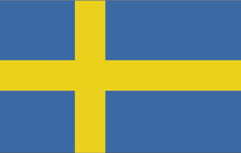 Nyl-Glo Sweden Flag-12 in. X 18 in.