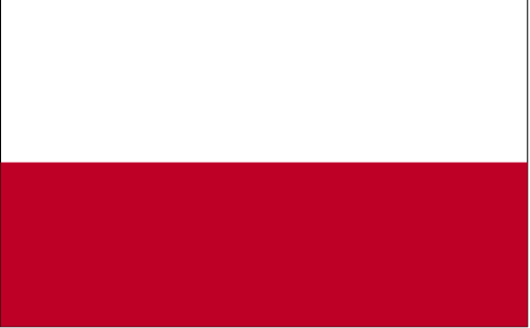 2 ft. X 3 ft. Nyl-Glo Poland Flag