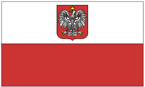 2 ft. X 3 ft. Nyl-Glo Poland with Eagle Flag