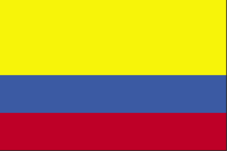 3 ft. x 5 ft. Nyl-Glo Colombia Flag