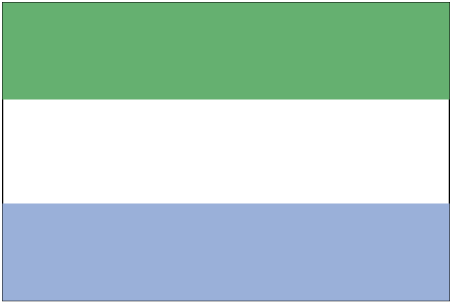 4 ft. X 6 ft. Nyl-Glo Sierra Leone Flag