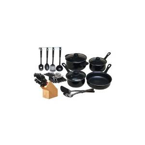 Picture of Gibson 64269.32 Gh 32pc Nonstick Cookwrest Blk