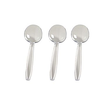 Picture of Fineline Settings 2505-CL Clear Soup Spoons- Box