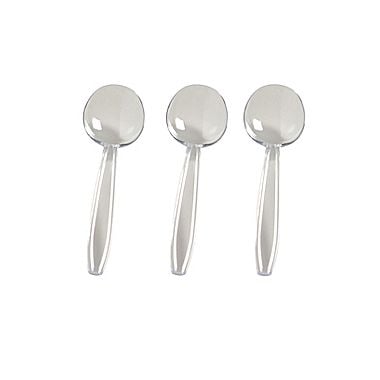 Picture of Fineline Settings 2525-CL Clear Soup Spoons- BULK