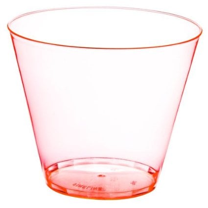Picture of Fineline Settings 409-ORG Orange 9 Oz. Old-Fashioned Tumbler