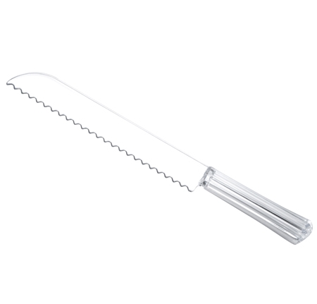 Picture of Fineline Settings 3303-CL Clear Bread Knife