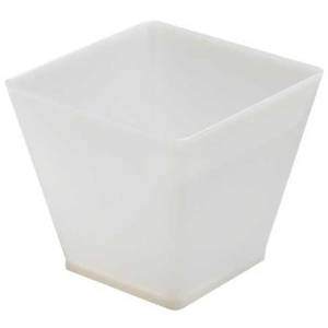 Picture of Fineline Settings 6411-WH White 2 Oz. Tiny Cube