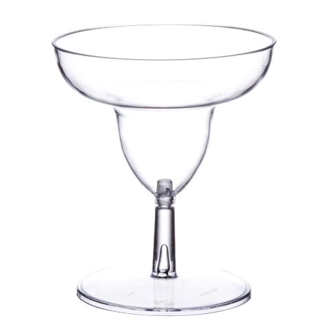 Picture of Fineline Settings 6402-CL Clear 2 Oz. Tiny Tinis Margarita Glass (2 Piece)