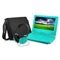 Ematic EPD909TL 9 in. Dvd Player Bundle Teal Ematic EPD909TL 9 in. Dvd Player Bundle Teal