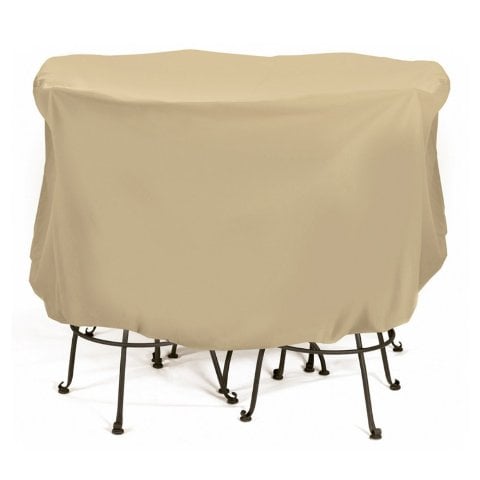 Large Bistro Set Cover 74 in. x 44 in. - Khaki