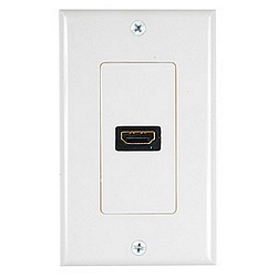 Picture of Generic 180 0113 HDMI Wall Plate- 1port- Off-white