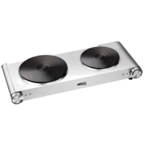 Picture of Metal Ware Corp. DB-02 Nesco Ss 1800w Double Burner