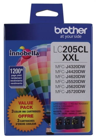Picture of Brother International LC2053PKS Super High Yield Xxl 3 Pack