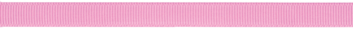 58461 Grosgrain Solid Ribbon .375''X9yd-Bubble Gum