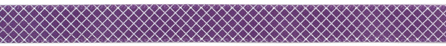 58308 Grosgrain Ribbon W/White Plaid .375''X5yd-Grape
