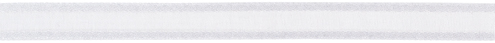 58545 Sheer Ribbon W/Satin Edges .375''X3yd-White