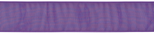 58616 Sheer Ribbon 1''X5yd-Plum