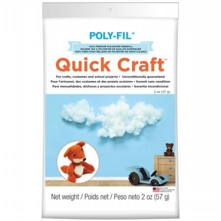 Picture of Fairfield PF2QC Quick Craft Polyester Fiberfill-2oz