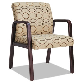 Picture of Alera ALERL4351M Chair-Ring Fabric-Mah-Bk