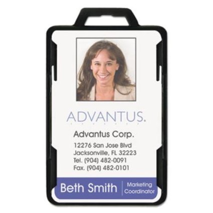 Picture of Advantus Corporation AVT76417 Badge-2-Crd-Rfid-Bk