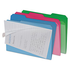 Picture of Ideastream Consumer Products IDEFT07187 Folder-Clearview-6/Pk-Ast