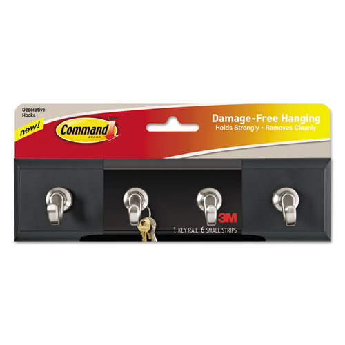 Picture of 3M/Commercial Tape Div. MMMHOM18S Hook-Key Rail-Sl