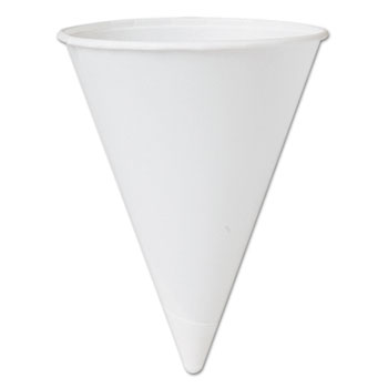 Picture of Solo Cups SCC42BR Cup-Ppr-Cone-4.25Oz-Wh